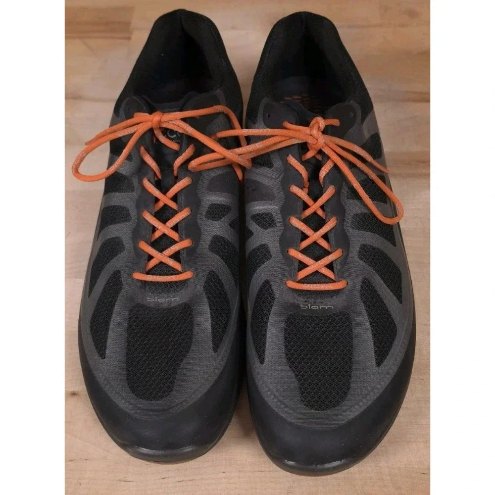 Ecco Mens Biom Fjuel Sneaker Shoes Sz 47 US 13 Black Grey